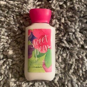 Mini Bath and Body Works Sweet Pea Lotion